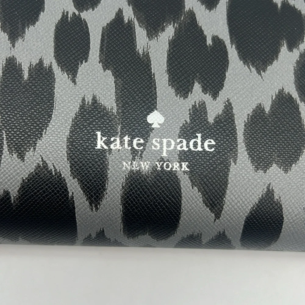 Kate Spade Sadie Crossbody Spotted Animal Print Grey/Multi